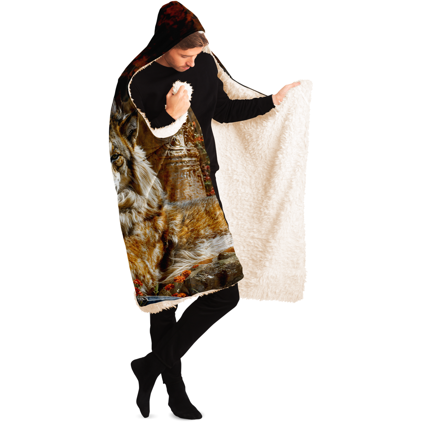 Guardians Of The Gateway Hooded Blanket