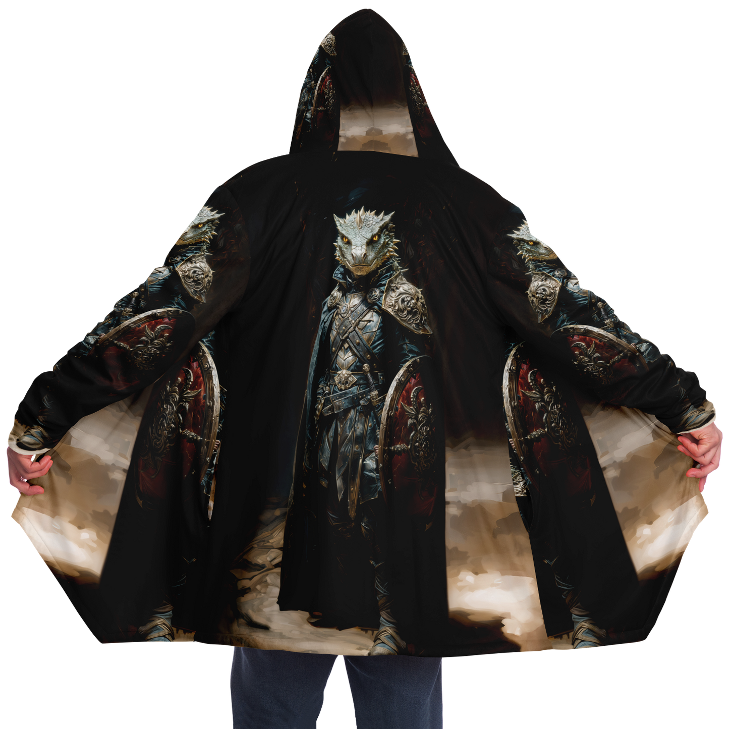 Captain Of The Crooked Vanguard Microfleece Cloak