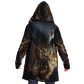 Winged Fury of the Squirrel Rider! Microfleece Cloak