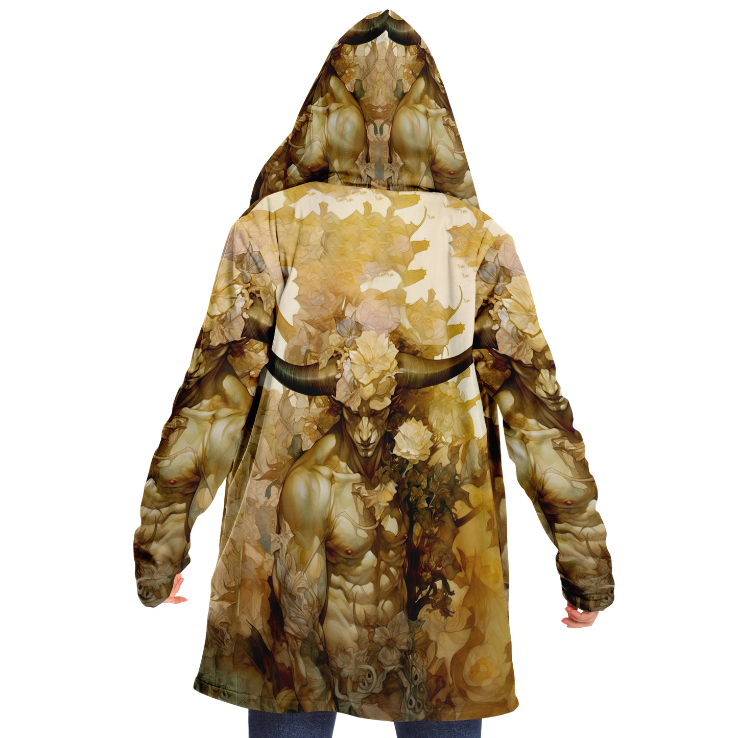 Golden Guardian Microfleece Cloak