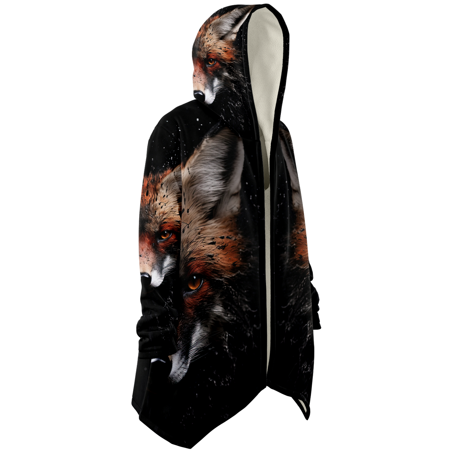 Fox Burst Microfleece Cloak