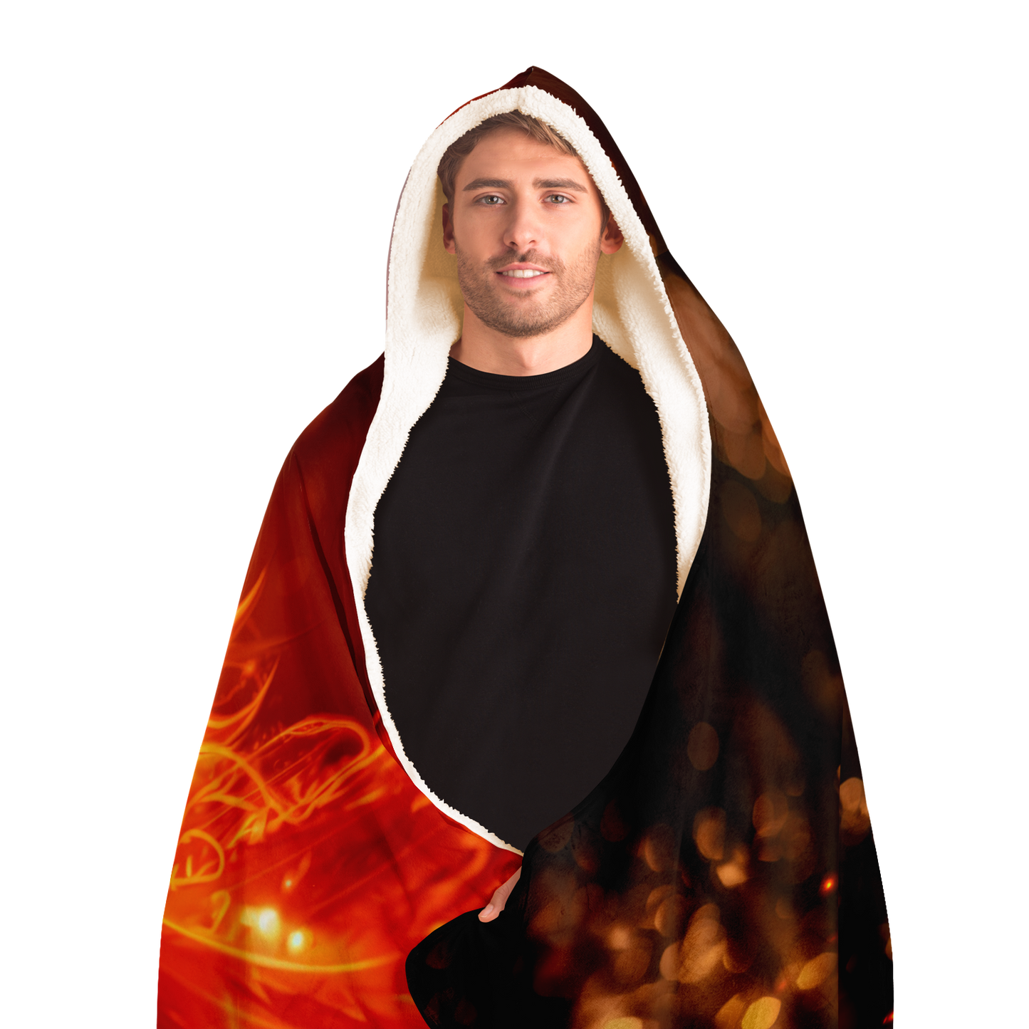 Blazing Grace Phoenix Hooded Blanket