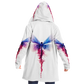 Inkblot Dragonfly Microfleece Cloak