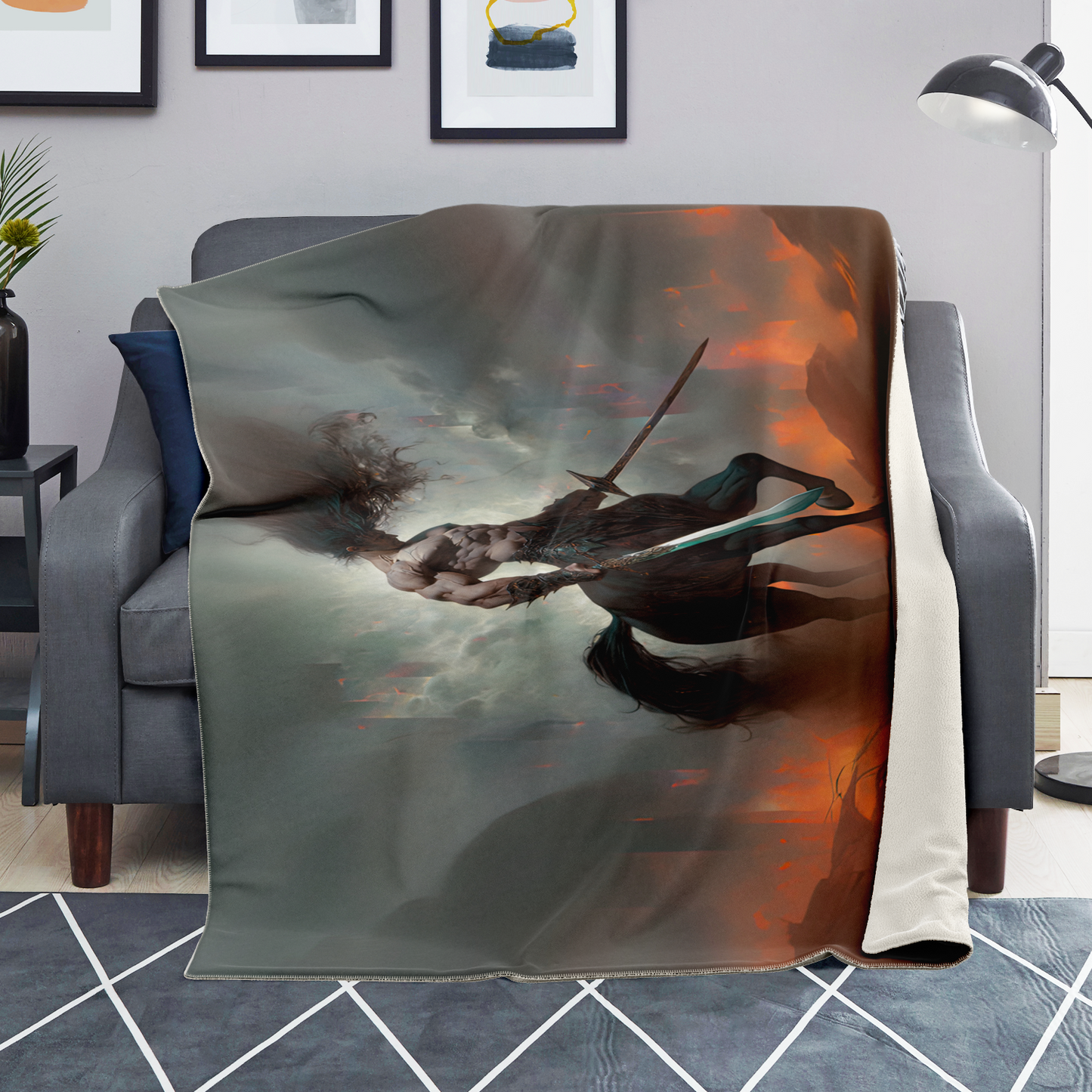 Aftermath Premium Microfleece Blanket