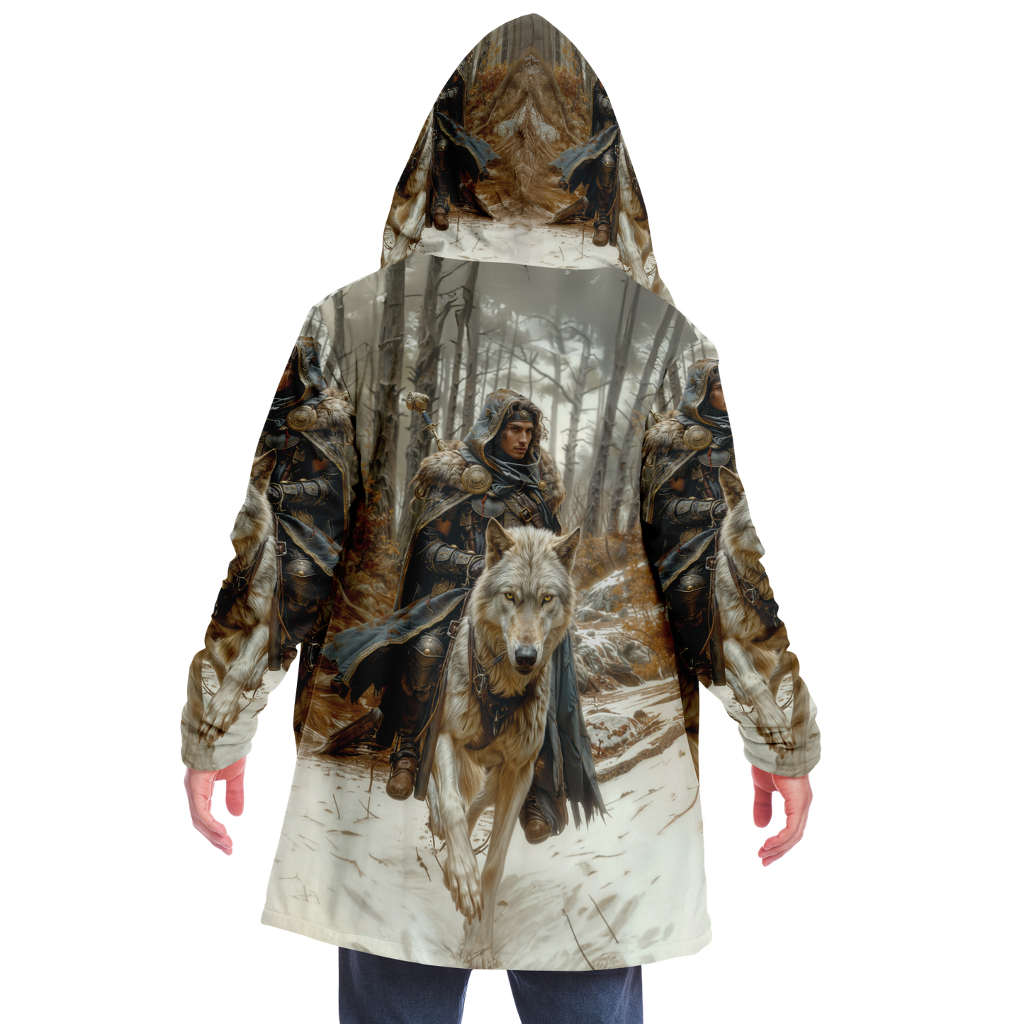 Wolf Rider Microfleece Cloak