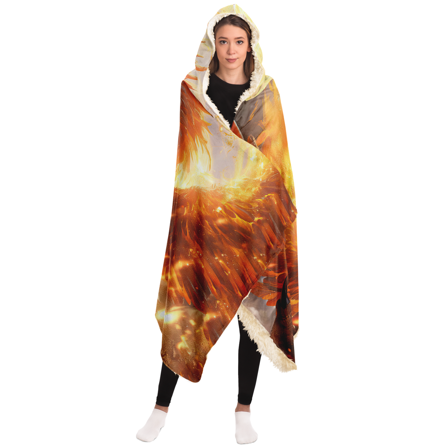 Phoenix Furnace Hooded Blanket