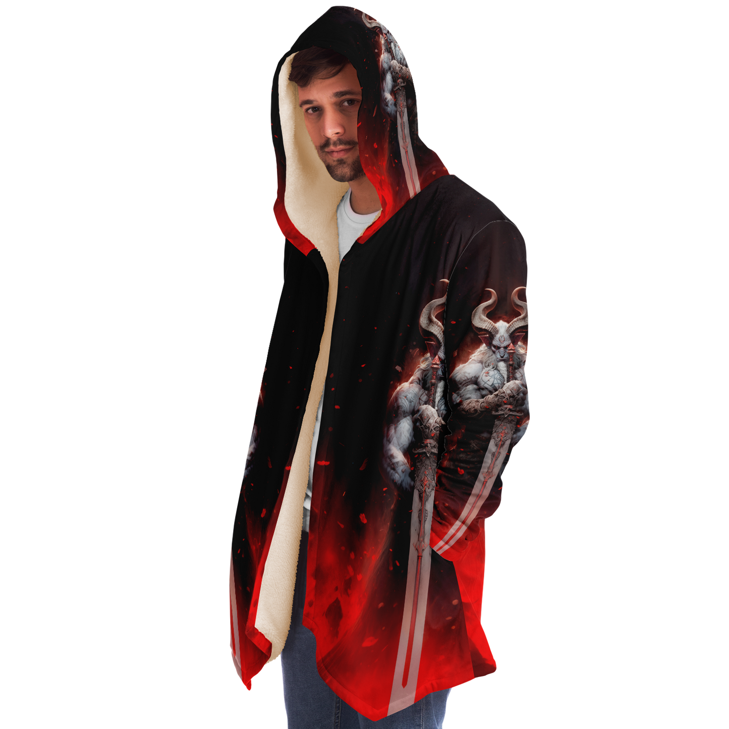 Hellforge Minotaur Microfleece Cloak