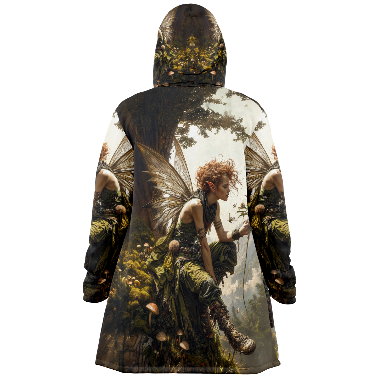 The Woodland Muse Microfleece Cloak