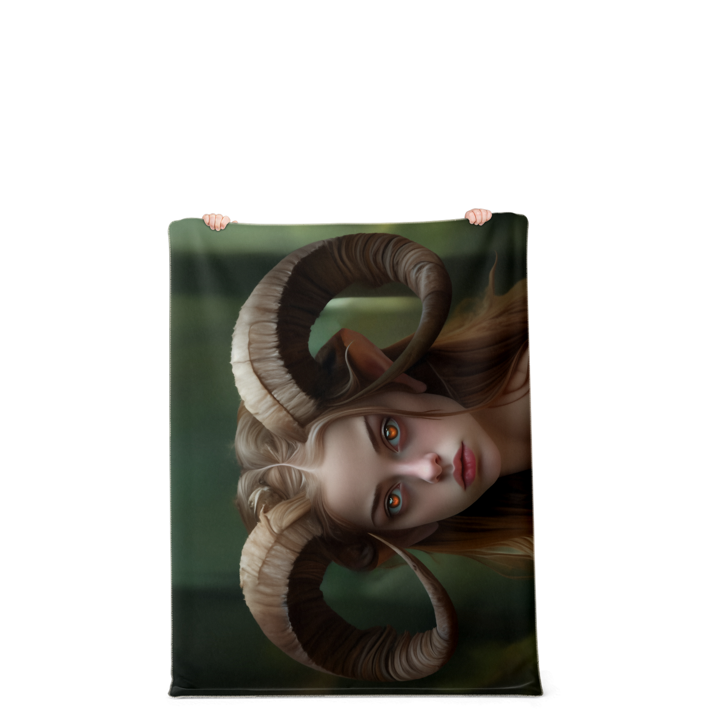 Forest Faun Premium Microfleece Blanket