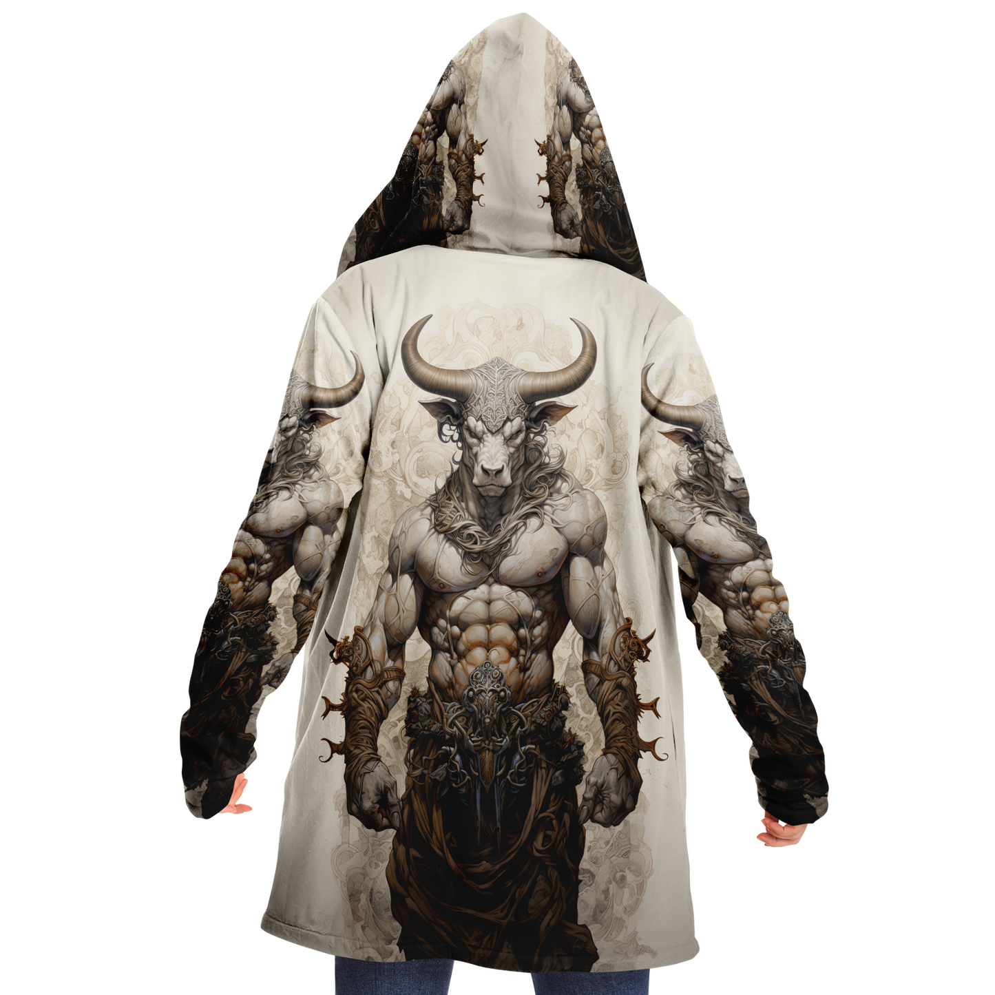 Minotaur Deity Microfleece Cloak