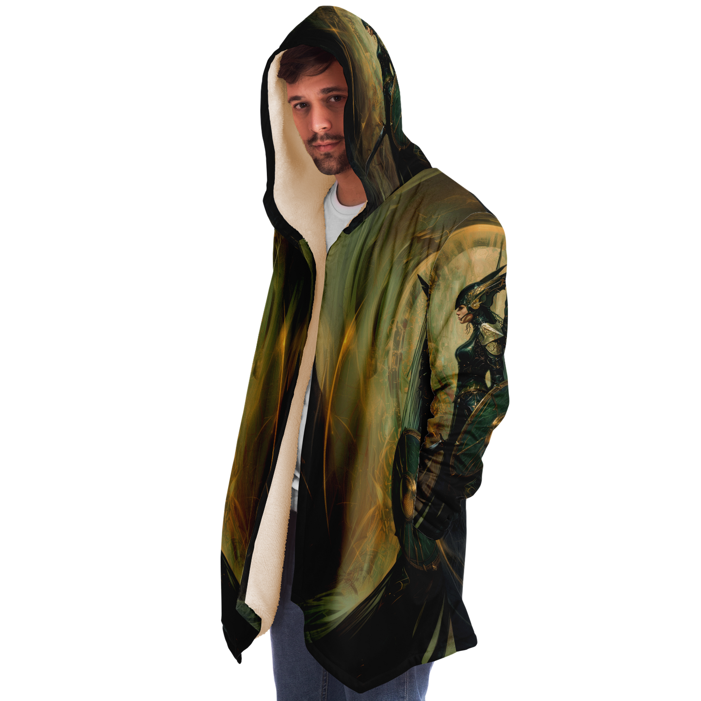 Elite Elven Guardian Microfleece Cloak