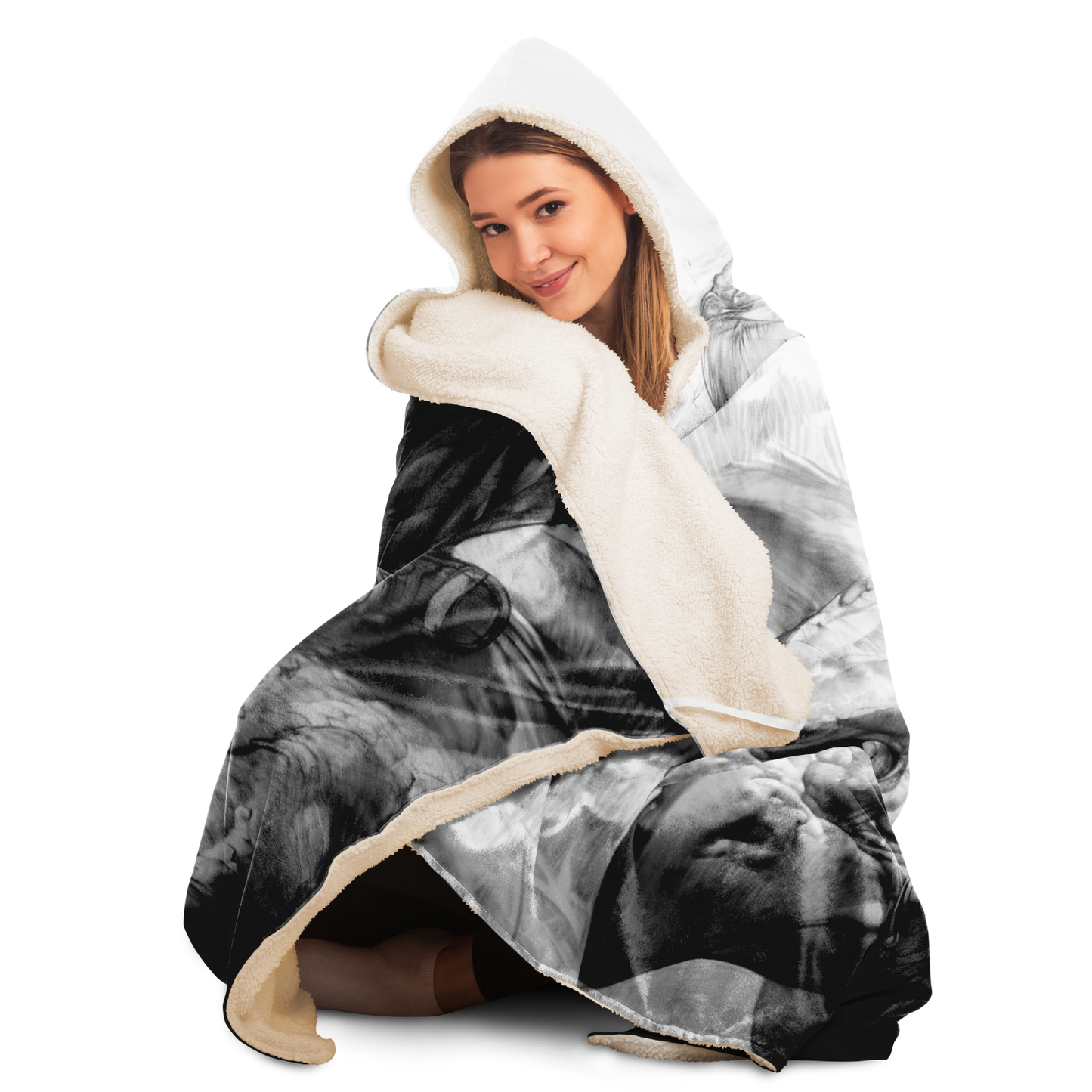 Charge! Hooded Blanket