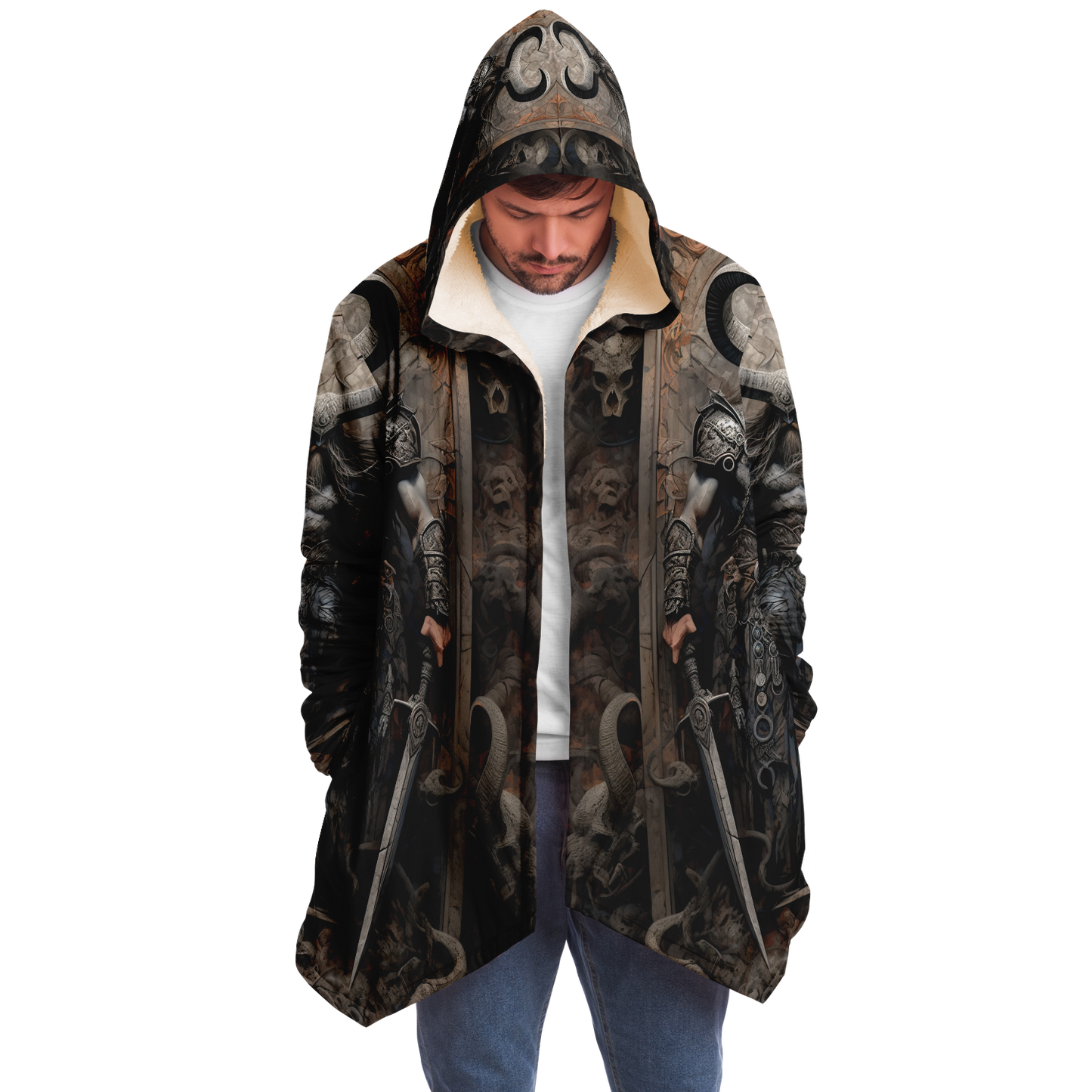 A Vikings Niflheim Microfleece Cloak