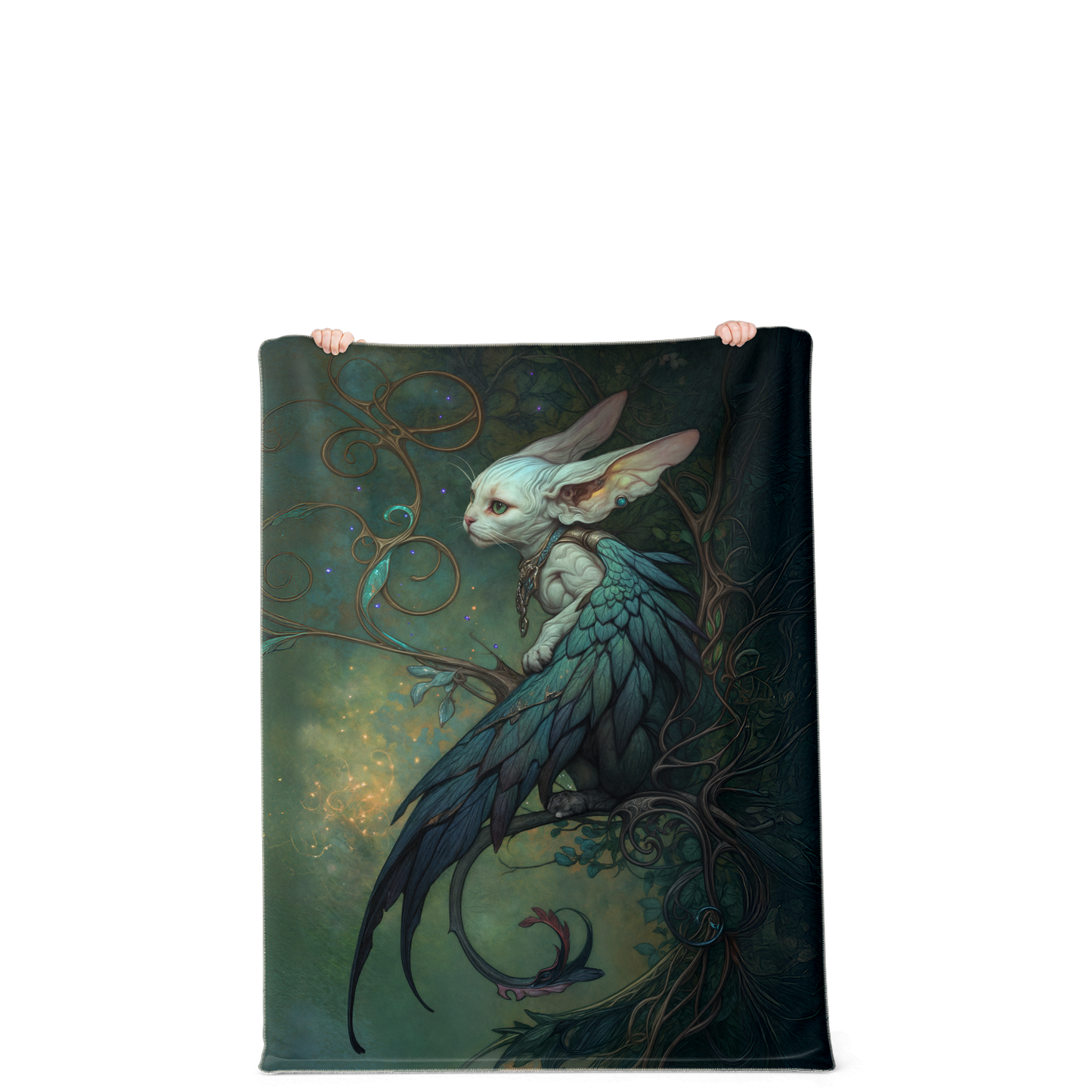 Dreamweaver’s Familiar Premium Microfleece Blanket