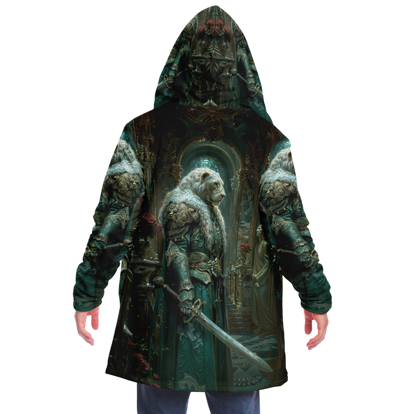 Valor In The Halls Of Kings Microfleece Cloak