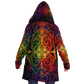 Rainbow Lace Microfleece Festival Cloak