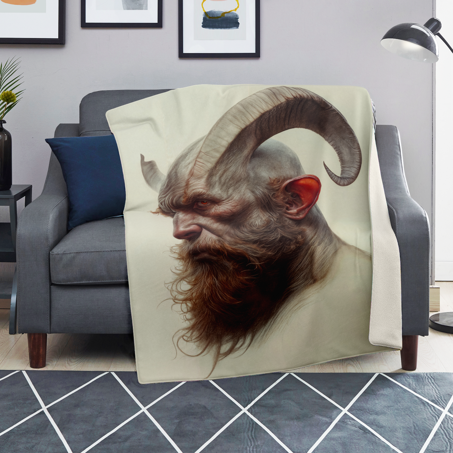 Beast of Burden Premium Microfleece Blanket