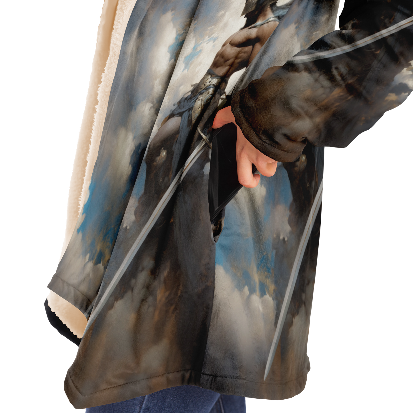 Celestial Judge Microfleece Cloak