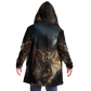 Winged Fury of the Squirrel Rider! Microfleece Cloak