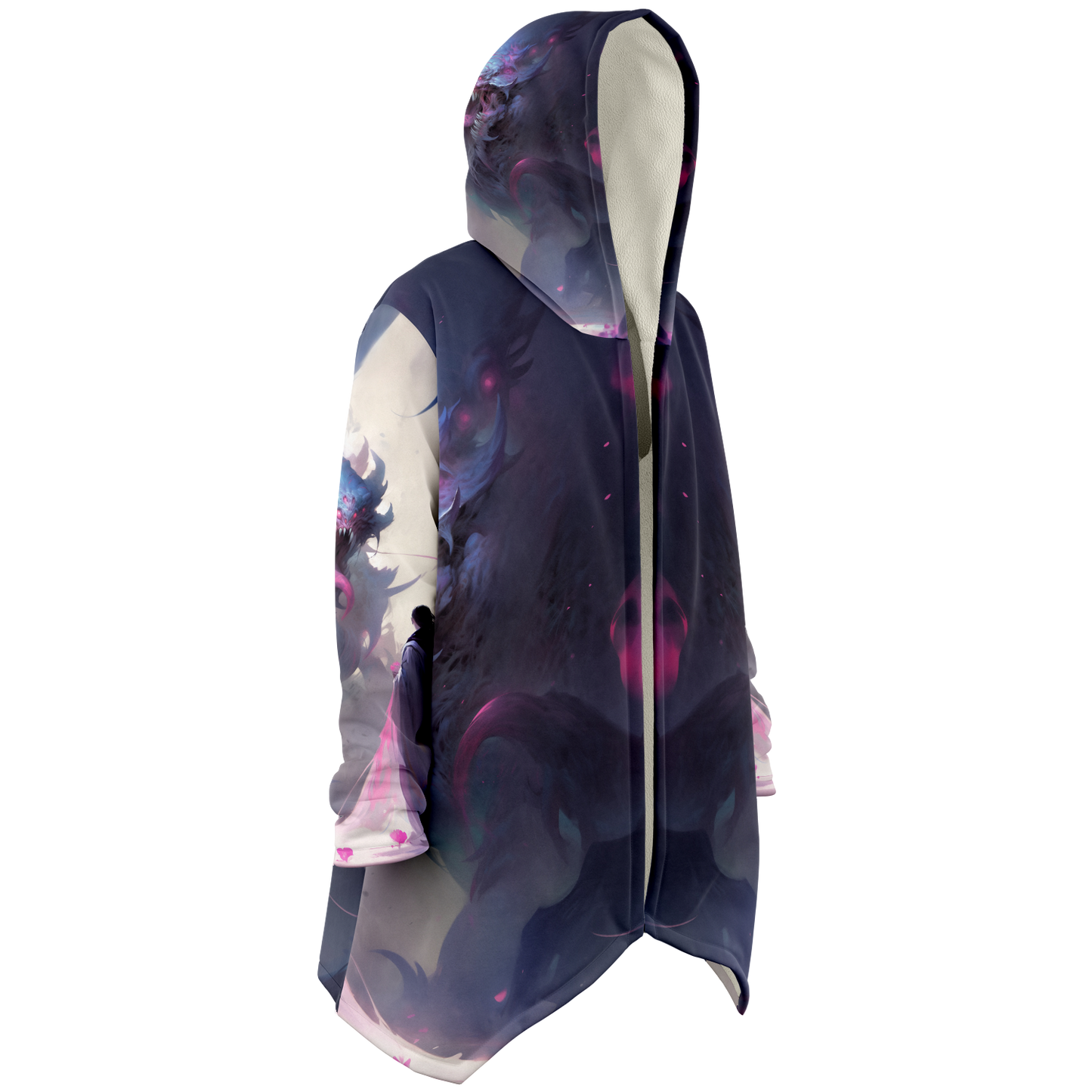 Kraken Of The Void Microfleece Cloak