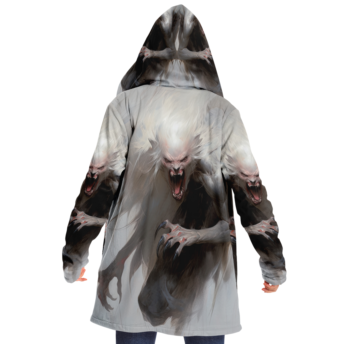 Frostbite Werewolf Microfleece Cloak