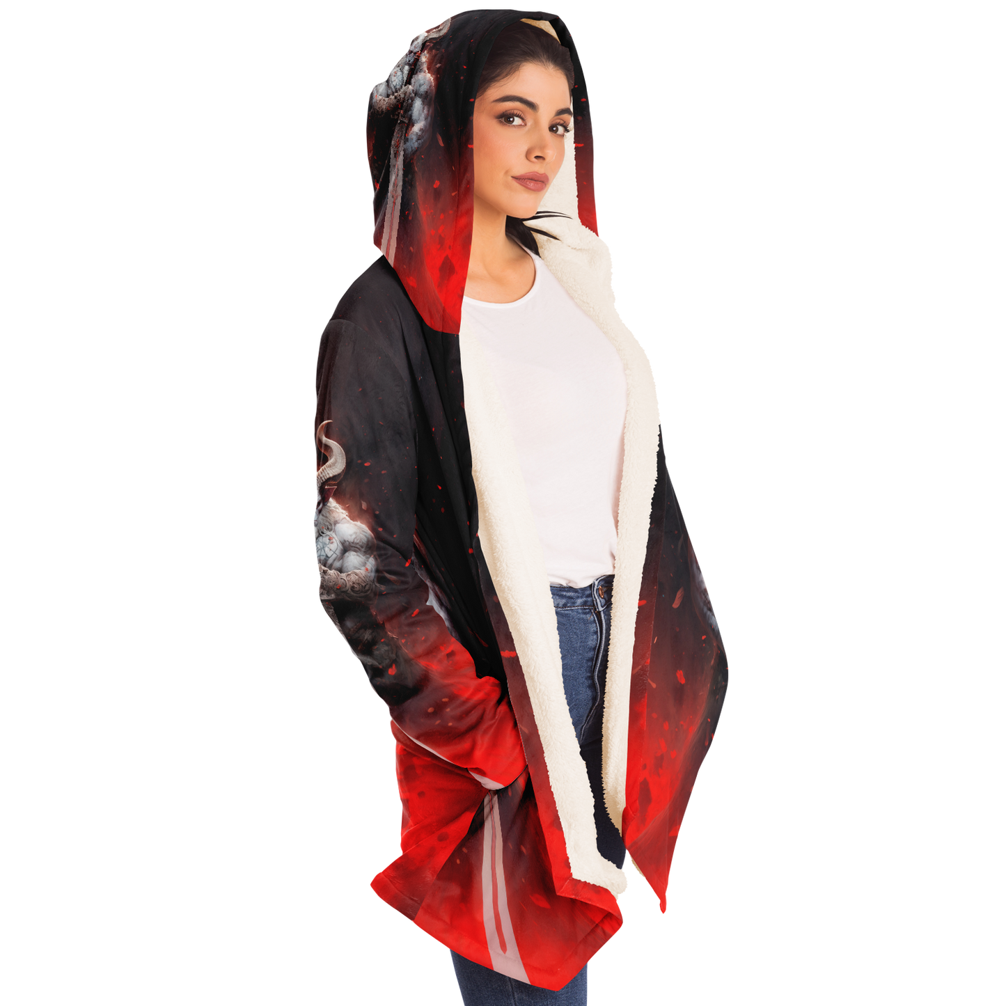 Hellforge Minotaur Microfleece Cloak