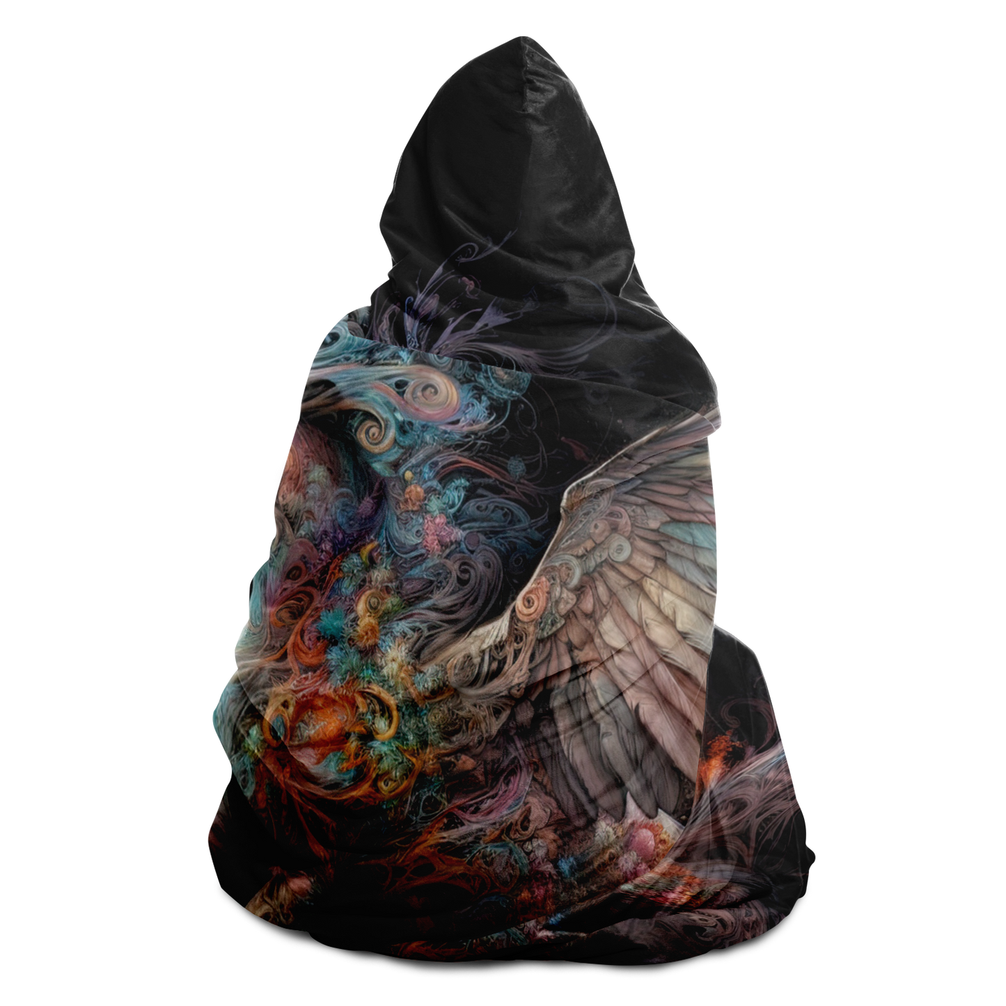 Rainbow Pegasus Hooded Blanket