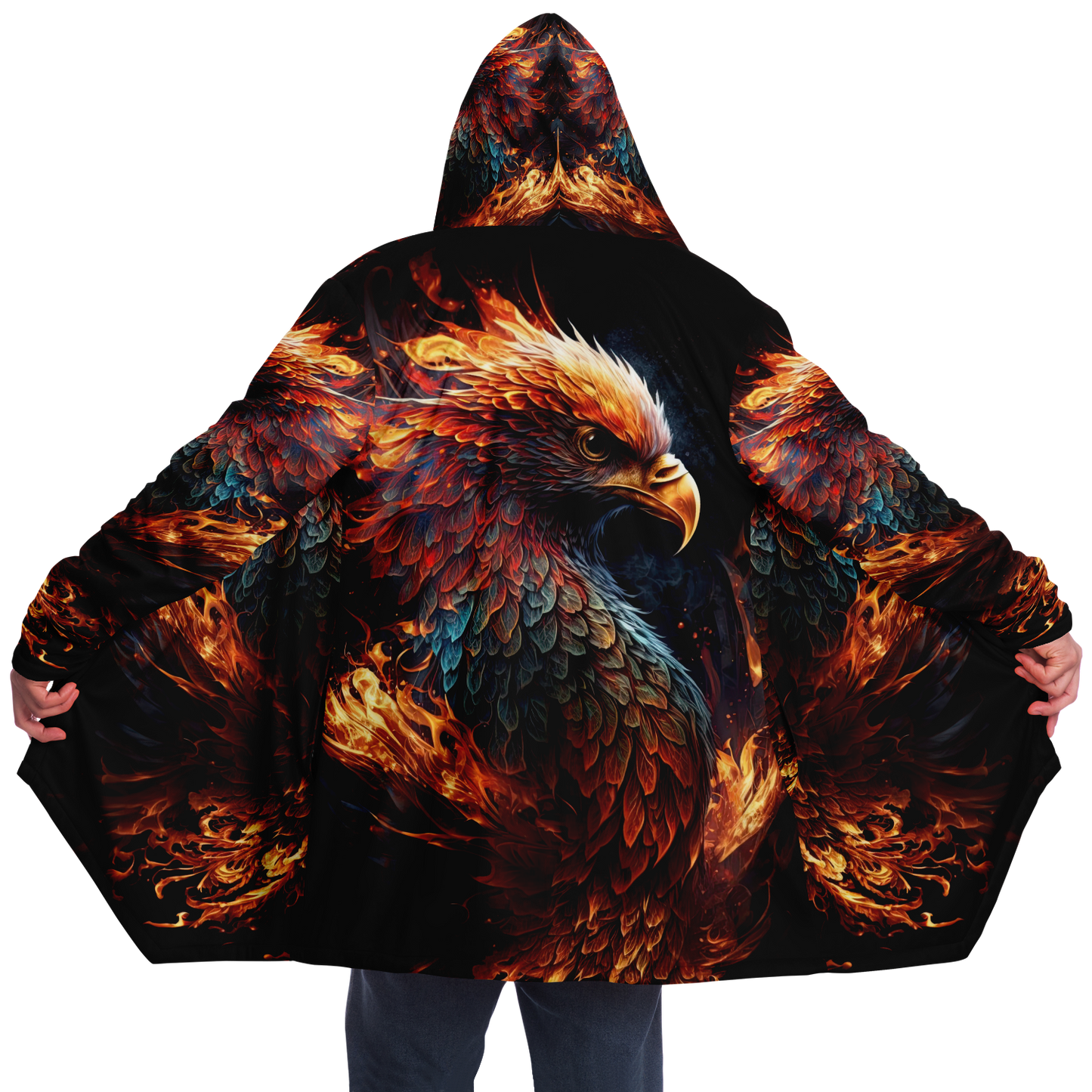 Phoenix Flare Microfleece Cloak