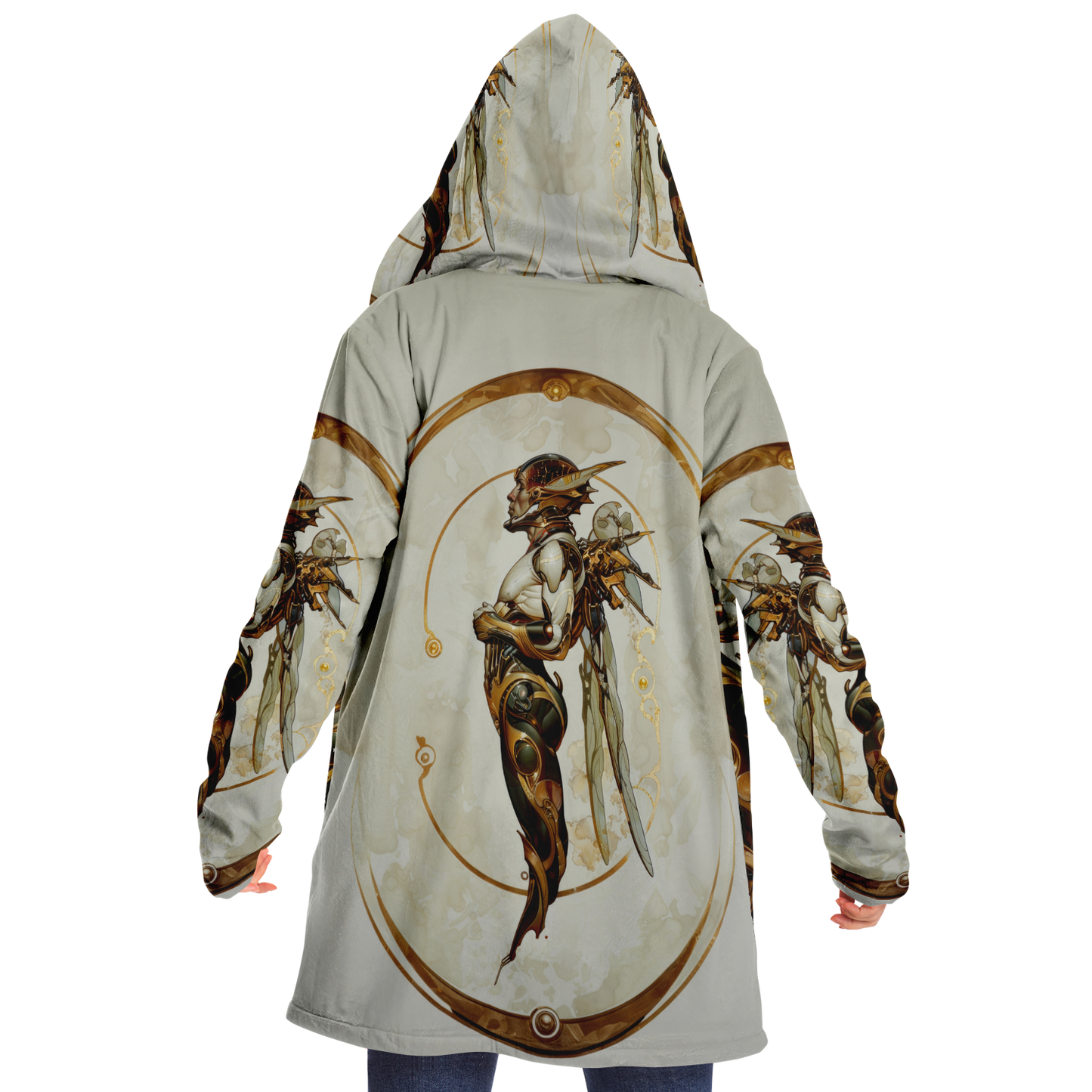 Drone - Elven Mechanics Microfleece Cloak