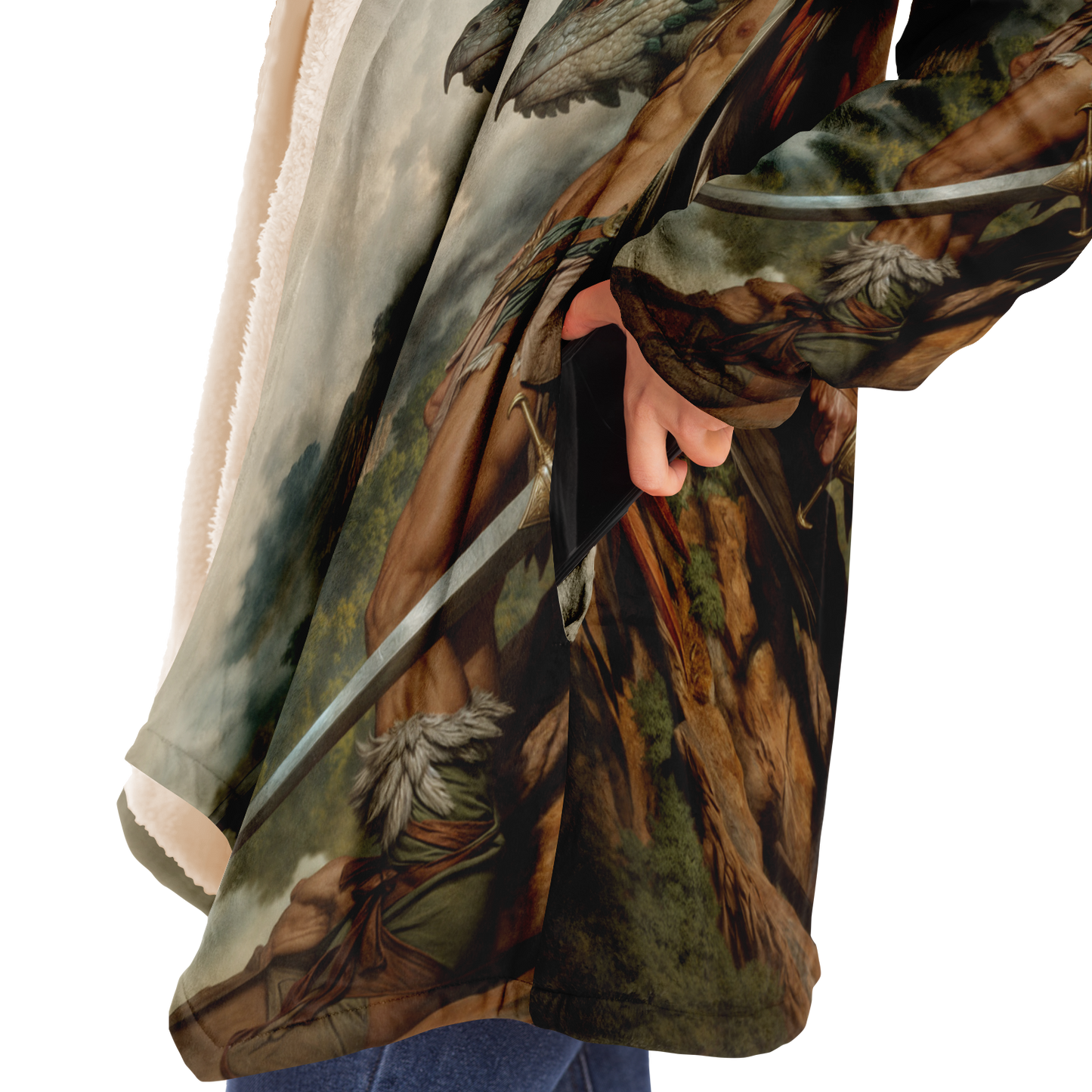 Paired Windriders Microfleece Cloak