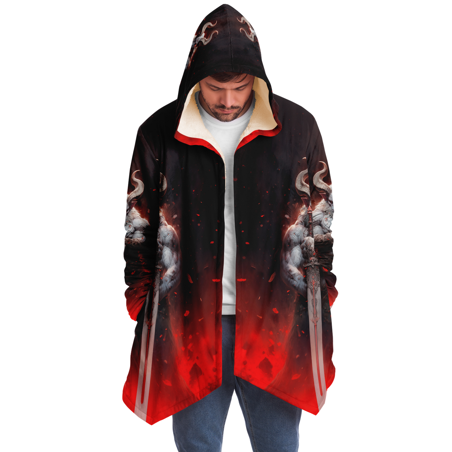 Hellforge Minotaur Microfleece Cloak