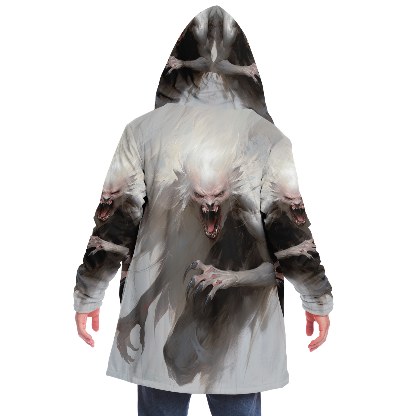 Frostbite Werewolf Microfleece Cloak