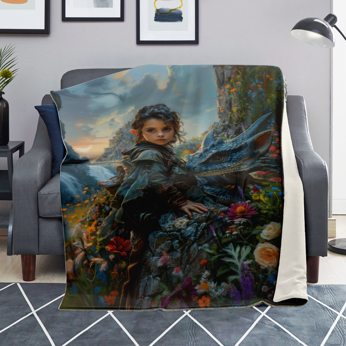 Adventurers Premium Microfleece Blanket