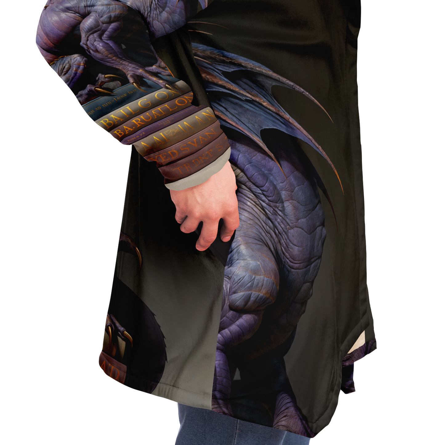 Book Wyrm Microfleece Cloak