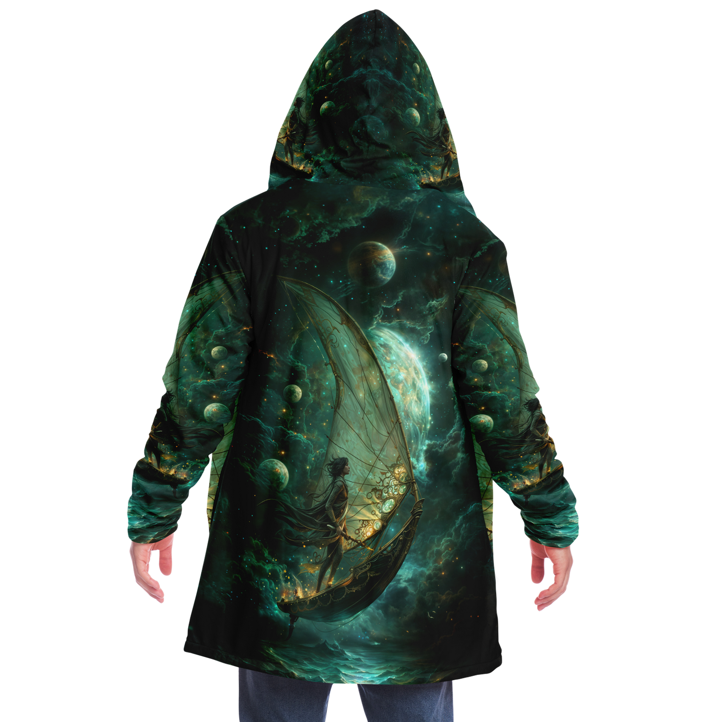 Astral Navigator Microfleece Cloak