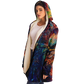 Rainbow Winged Falcon Microfleece Cloak