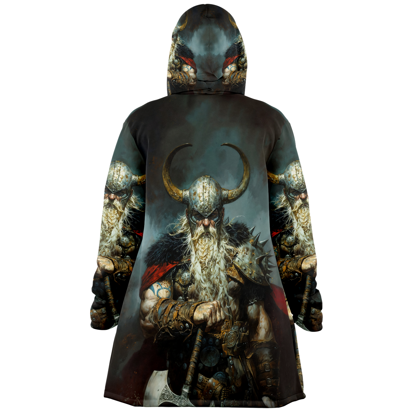 Battleworn Berserker  Microfleece Cloak