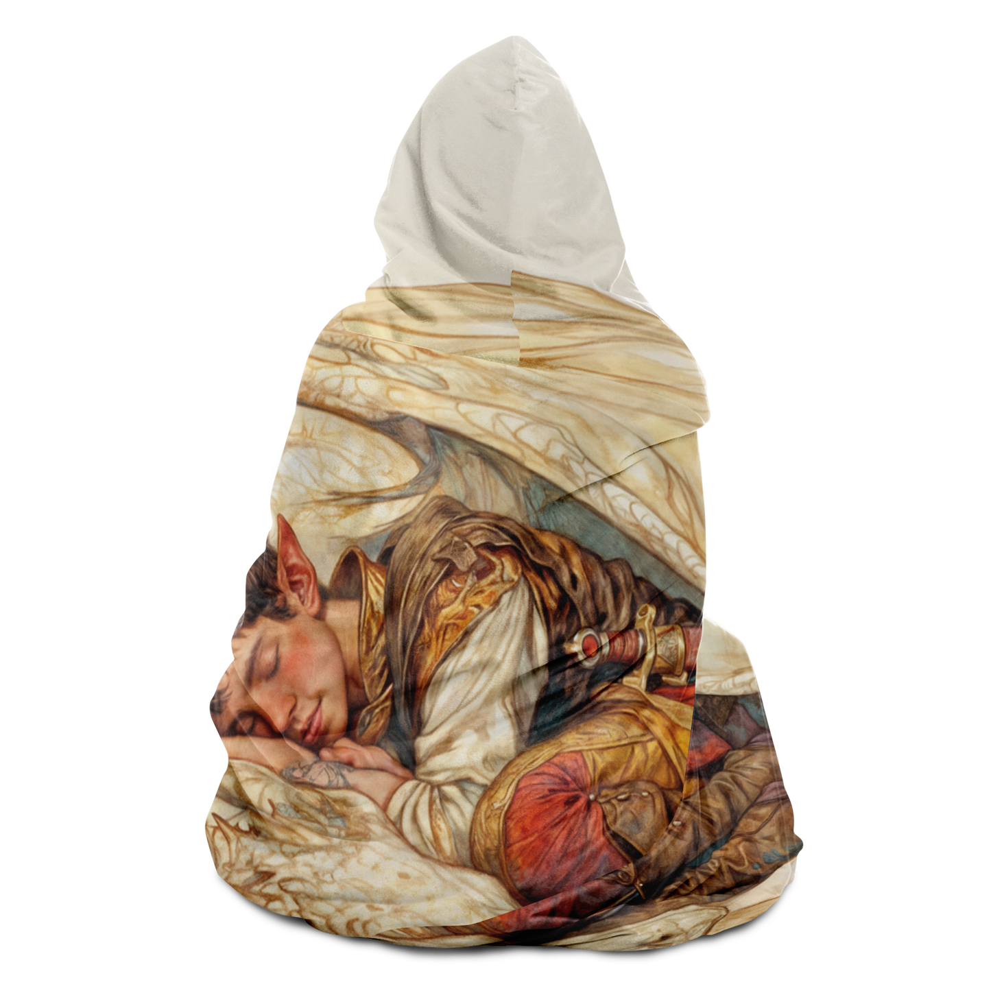 Dragon Guardians Protection Hooded Blanket