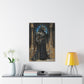 "Black Knight" Canvas Stretched, 0.75" - Print