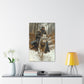 "Wolf Rider" Canvas Stretched, 0.75" - Print