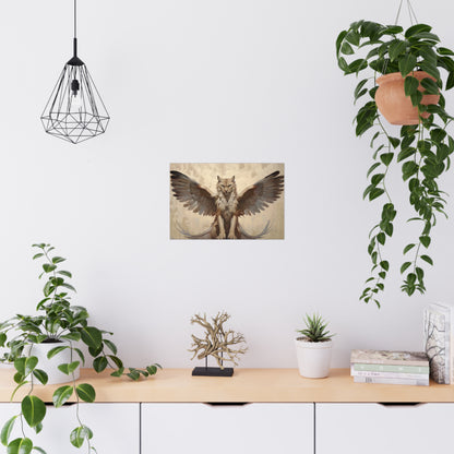 "Winged Wildcat" Poster - Print