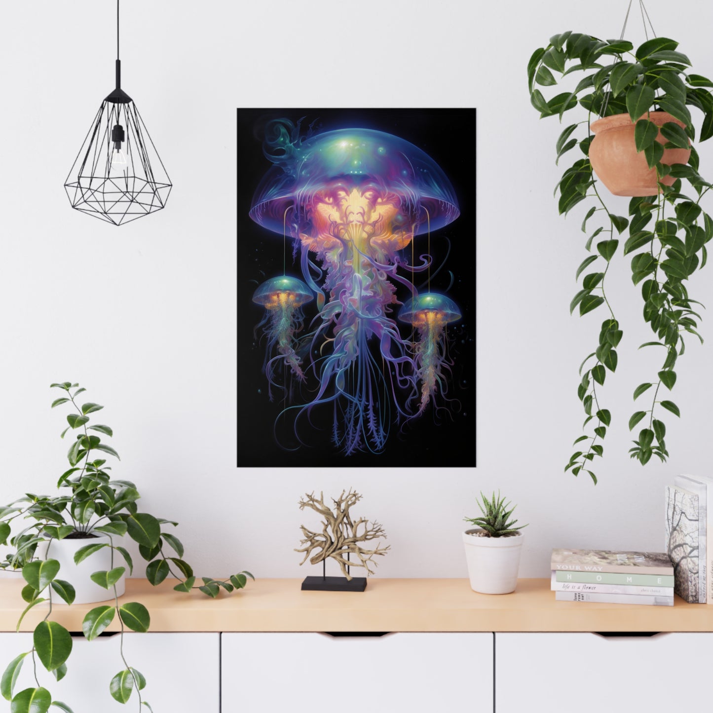 "Space Jellyfish 1" Poster - Print