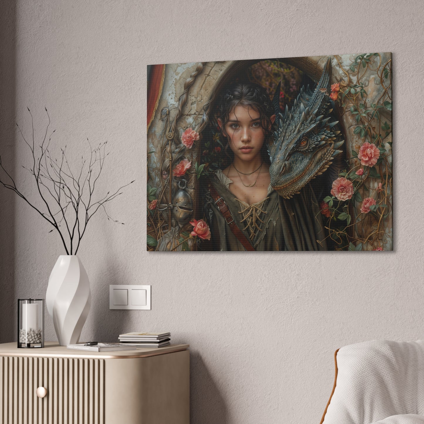 "The Secret Garden"  Canvas Stretched, 0.75" - Print