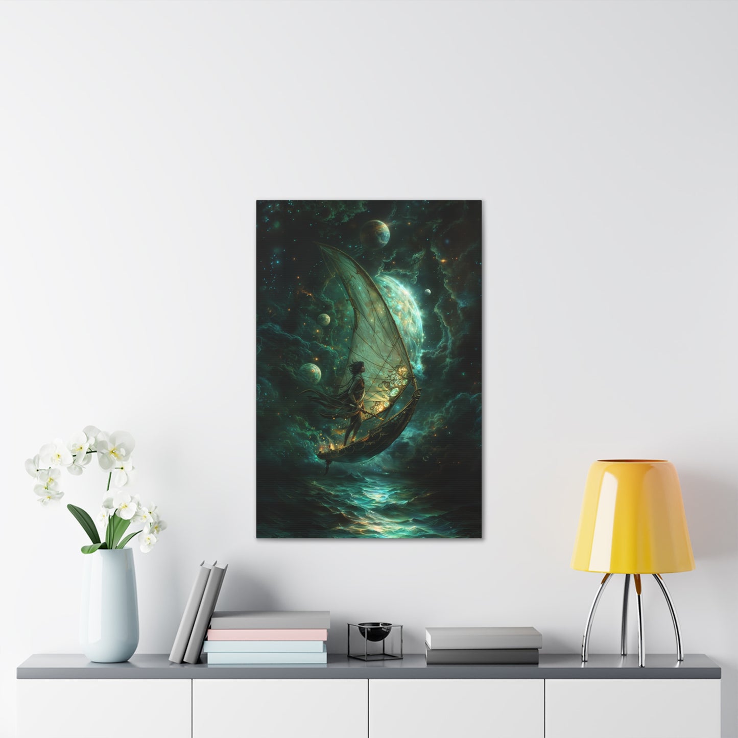 "Astral Navigator" Canvas Stretched, 0.75" - Print