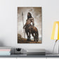 "Centaur Spearman" Canvas Stretched, 0.75" - Print