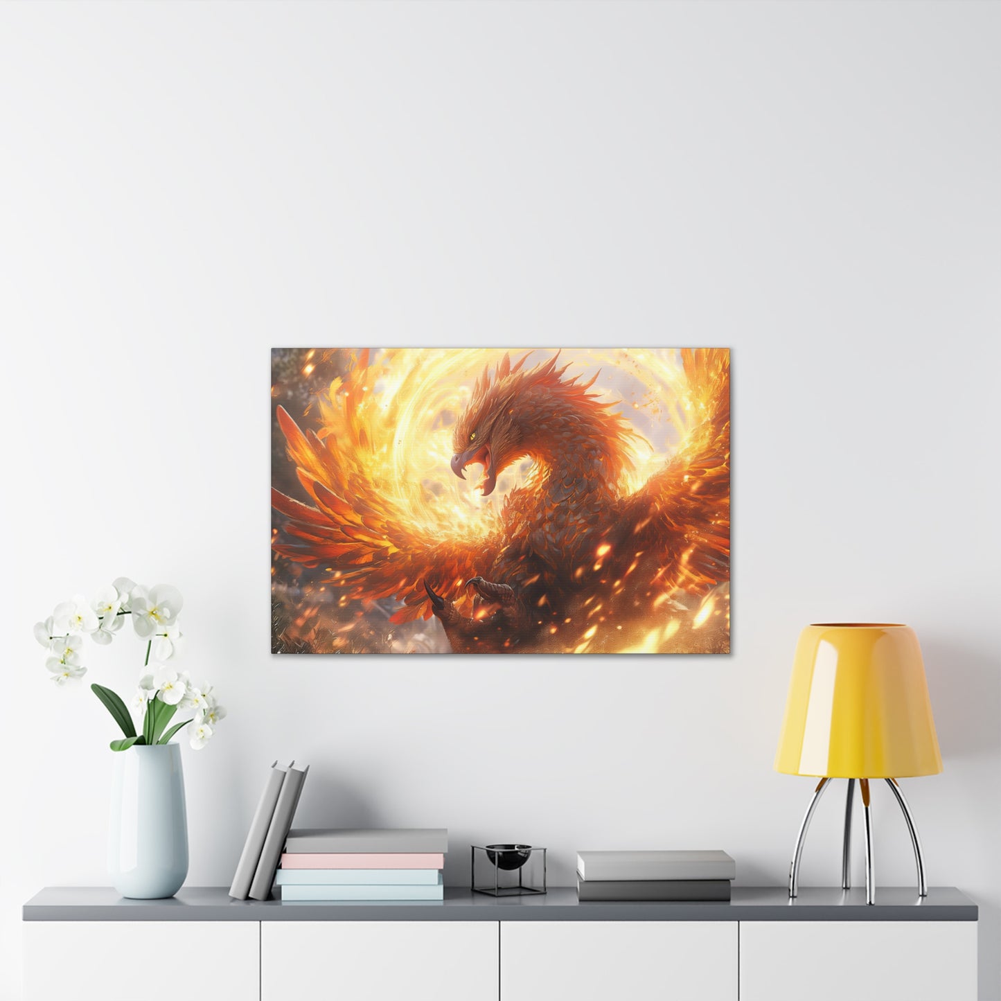 "Phoenix Furnace"  Canvas Stretched, 0.75" - Print