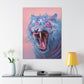 "Demon Tiger" Canvas Stretched, 0.75" - Print