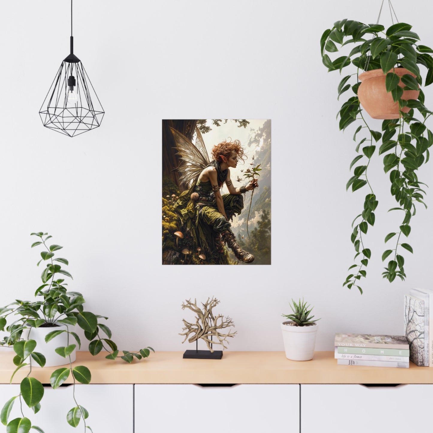 "The Woodland Muse" Poster - Print