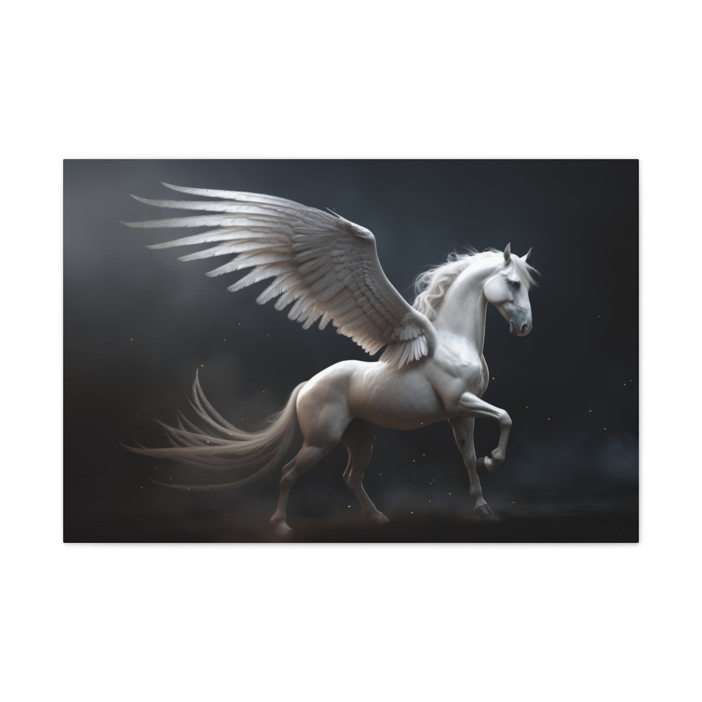 "Ethereal Pegasus"  Canvas Stretched, 0.75" - Print