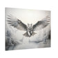 "Snowdrify Owl"  Canvas Stretched, 0.75" - Print